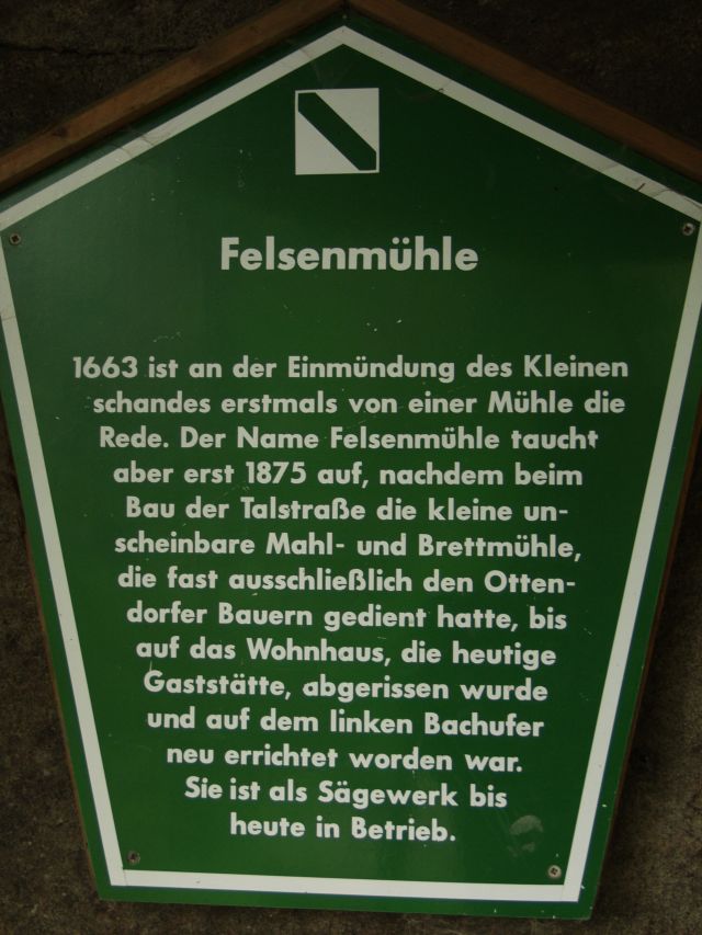 Felsenmühle