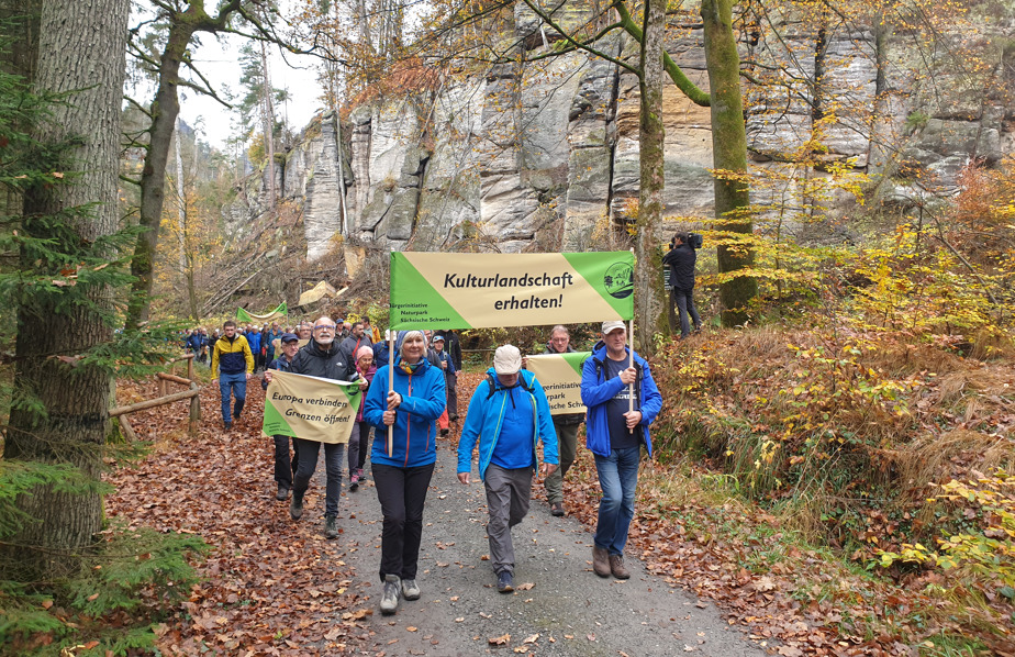 Aufzug auf der Zeughausstraße